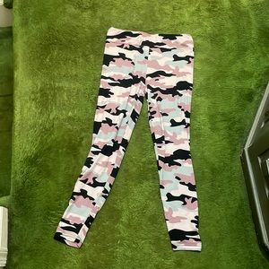 Womens Large Eyecandy camo leggings